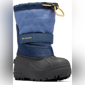 Toddler Columbia Navy and Black Snow Boots